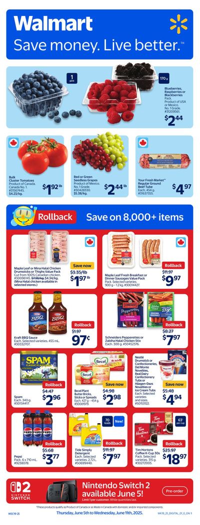 Walmart (ON) Flyer June 5 to 11