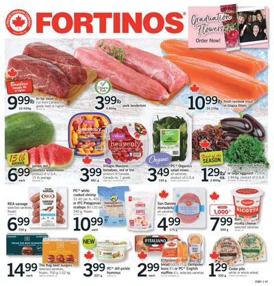 Fortinos Flyer June 5 to 11 Fortinos Flyer June 5 to 11