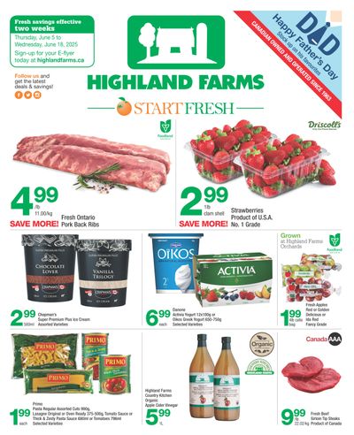 Highland Farms Flyer June 5 to 18 Highland Farms Flyer June 5 to 18