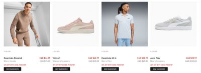 PUMA Canada: 40% off Full Price Items + 30% off Sale Items With Promo Code