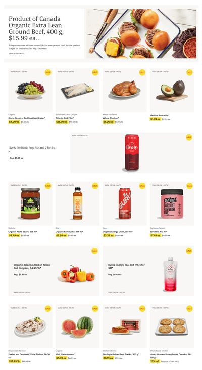 Whole Foods Market (West) Flyer June 4 to 10