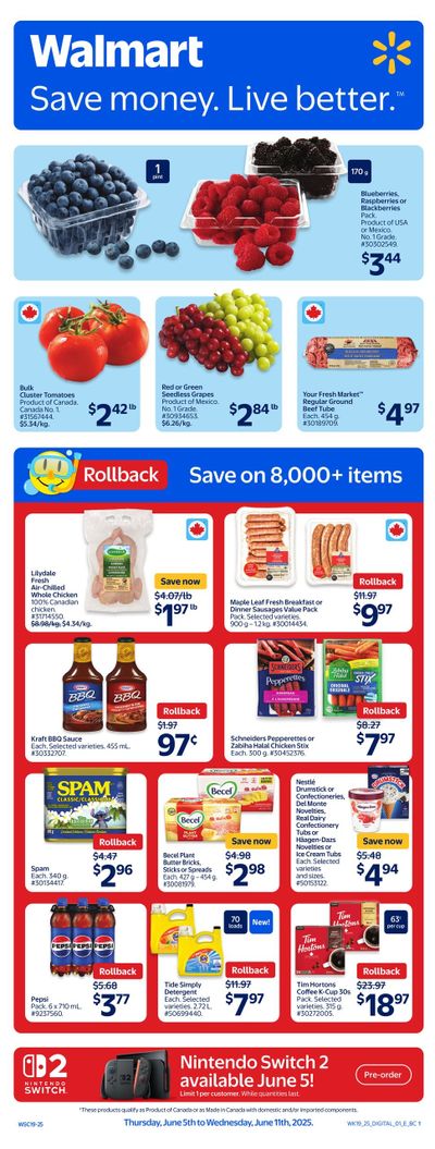 Walmart (West) Flyer June 5 to 11