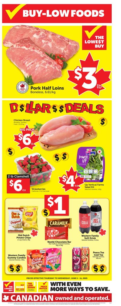Buy-Low Foods Flyer June 5 to 11 Buy-Low Foods Flyer June 5 to 11
