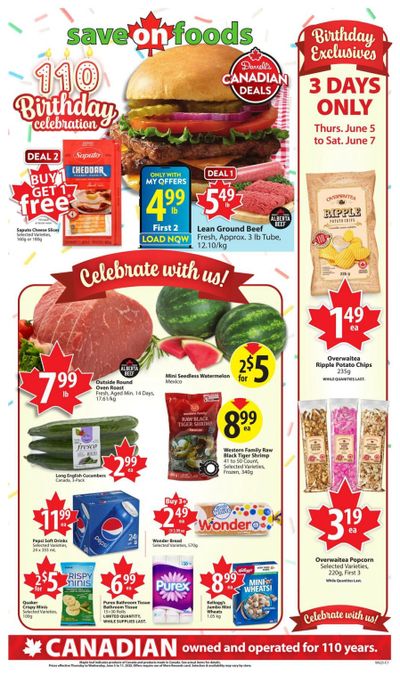 Save On Foods (SK) Flyer June 5 to 11 Save On Foods (SK) Flyer June 5 to 11