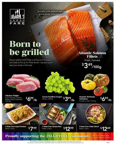 Urban Fare Flyer June 5 to 11 Urban Fare Flyer June 5 to 11