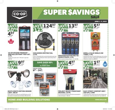 Co-op (West) Home Centre Flyer June 5 to 11