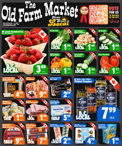 The Old Farm Market (Duncan) Flyer June 5 to 11