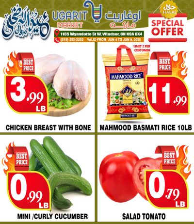 Ugarit Market Flyer June 4 to 9 Ugarit Market Flyer June 4 to 9