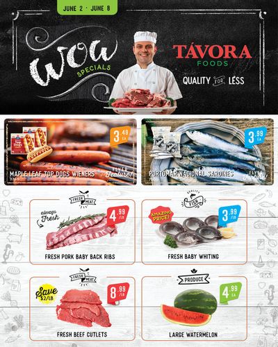 Tavora Foods Flyer June 2 to 8 Tavora Foods Flyer June 2 to 8