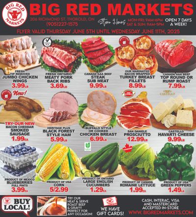 Big Red Markets Flyer June 5 to 11 Big Red Markets Flyer June 5 to 11