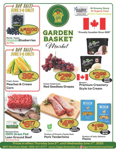 The Garden Basket Flyer June 5 to 11 The Garden Basket Flyer June 5 to 11