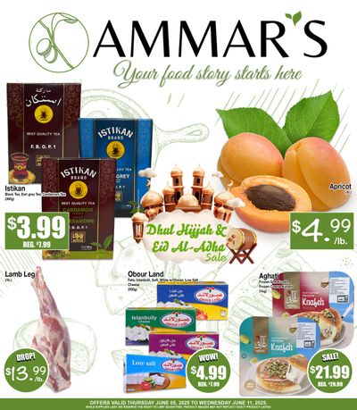 Ammar's Halal Meats Flyer June 5 to 11