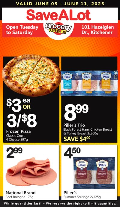 SaveALot Grocery Outlet Flyer June 5 to 11 SaveALot Grocery Outlet Flyer June 5 to 11