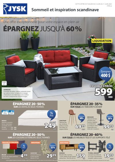 JYSK (QC) Flyer June 5 to 11