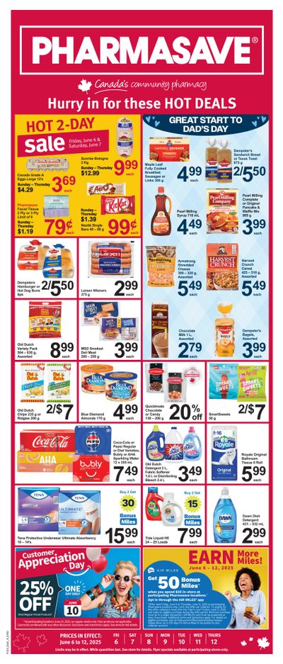 Pharmasave (Atlantic) Flyer June 6 to 12