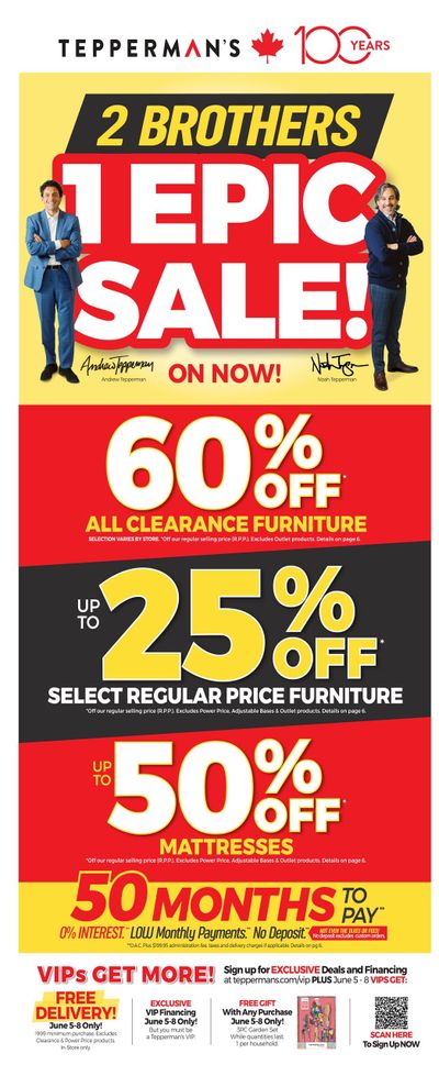 Tepperman's Flyer June 6 to 12 Tepperman's Flyer June 6 to 12