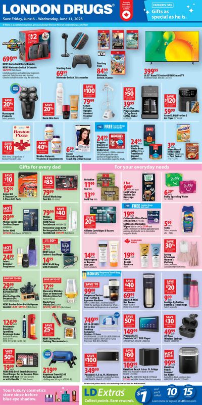 London Drugs Weekly Flyer June 6 to 11