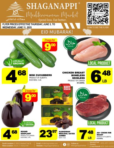 Shaganappi Mediterranean Market Flyer June 5 to 11 Shaganappi Mediterranean Market Flyer June 5 to 11