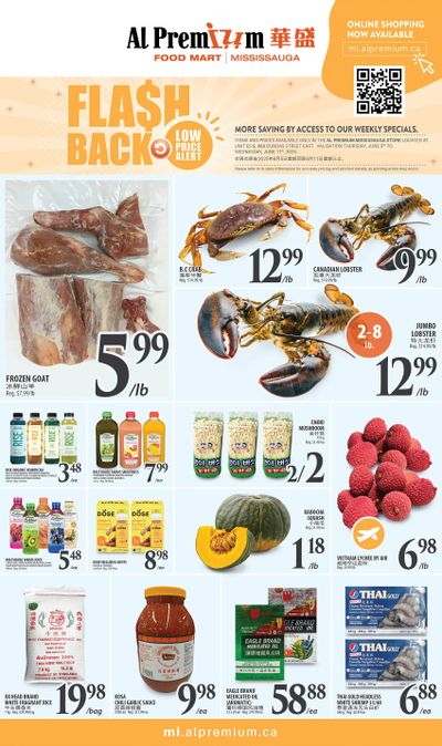 Al Premium Food Mart (Mississauga) Flyer June 5 to 11 Al Premium Food Mart (Mississauga) Flyer June 5 to 11