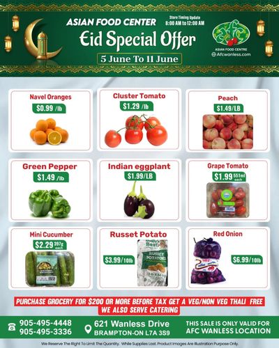 Asian Food Centre (Wanless Dr.) Flyer June 5 to 11 Asian Food Centre (Wanless Dr.) Flyer June 5 to 11