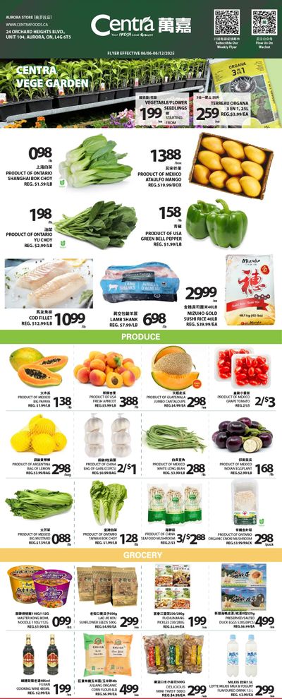 Centra Foods (Aurora) Flyer June 6 to 12