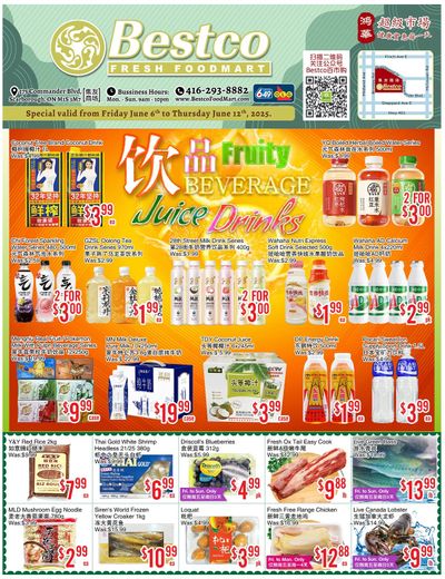 BestCo Food Mart (Scarborough) Flyer June 6 to 12 BestCo Food Mart (Scarborough) Flyer June 6 to 12