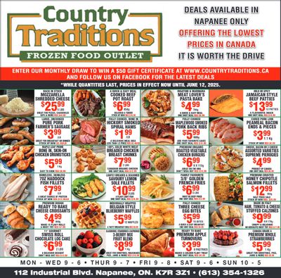 Country Traditions Flyer June 5 to 12 Country Traditions Flyer June 5 to 12