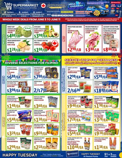88 Supermarket Flyer June 5 to 11 88 Supermarket Flyer June 5 to 11