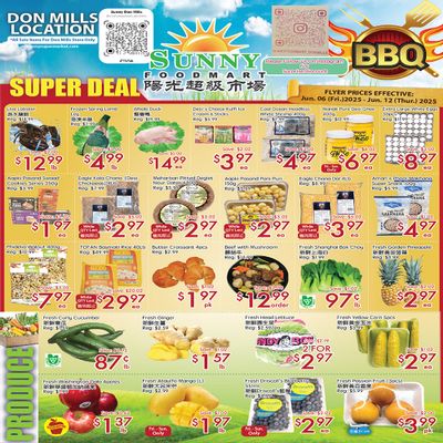Sunny Foodmart (Don Mills) Flyer June 6 to 12