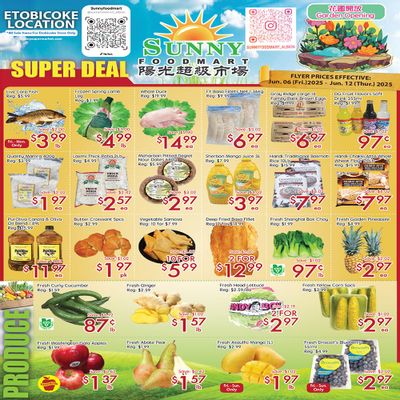 Sunny Foodmart (Etobicoke) Flyer June 6 to 12 Sunny Foodmart (Etobicoke) Flyer June 6 to 12