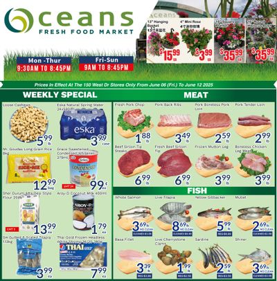 Oceans Fresh Food Market (Brampton) Flyer June 6 to 12