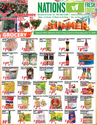 Nations Fresh Foods (Brampton) Flyer June 6 to 12