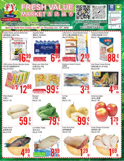 Fresh Value (Scarborough) Flyer June 6 to 12 Fresh Value (Scarborough) Flyer June 6 to 12