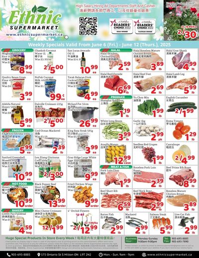 Ethnic Supermarket (Milton) Flyer June 6 to 12