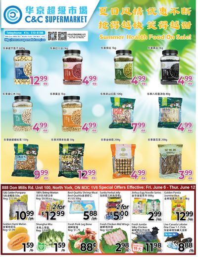 C&C Supermarket Flyer June 6 to 12 C&C Supermarket Flyer June 6 to 12