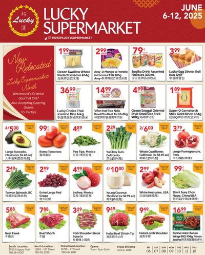 Lucky Supermarket (Edmonton) Flyer June 6 to 12