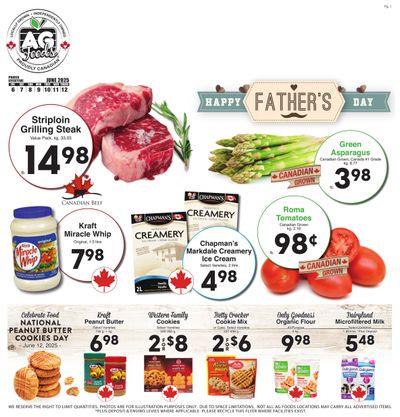 AG Foods Flyer June 6 to 12 AG Foods Flyer June 6 to 12