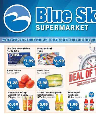 Blue Sky Supermarket (North York) Flyer June 6 to 12 Blue Sky Supermarket (North York) Flyer June 6 to 12