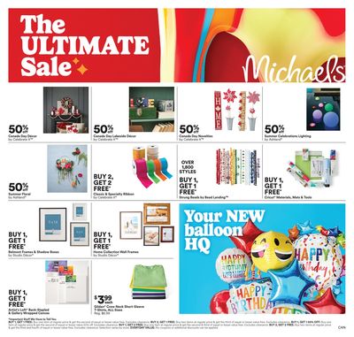 Michael's Flyer June 6 to 12 Michael's Flyer June 6 to 12
