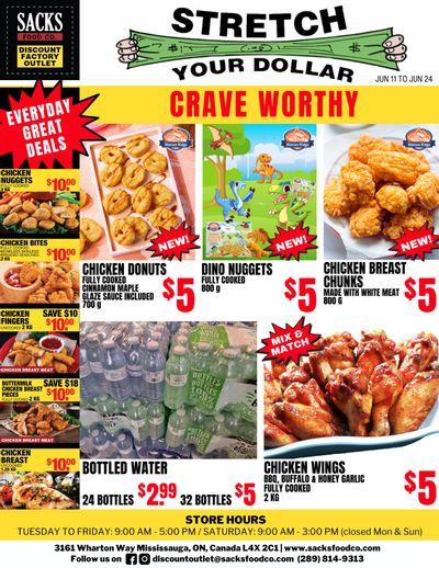 Sacks Food Co. Flyer June 11 to 24