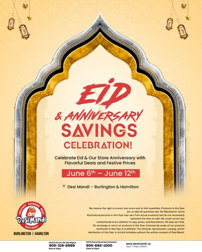 DesiMandi Flyer June 6 to 12 DesiMandi Flyer June 6 to 12