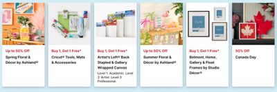 Michaels Canada Ultimate Sale: up to 50% off Spring & Summer + 30% off A Regular Priced Item + More Michaels Canada Ultimate Sale: up to 50% off Spring & Summer + 30% off A Regular Priced Item + More