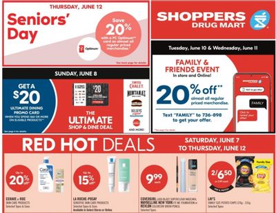 Shoppers Drug Mart Canada Surprise Points Event+ $20 Ultimate Dining Card Promo + More Shoppers Drug Mart Canada Surprise Points Event+ $20 Ultimate Dining Card Promo + More