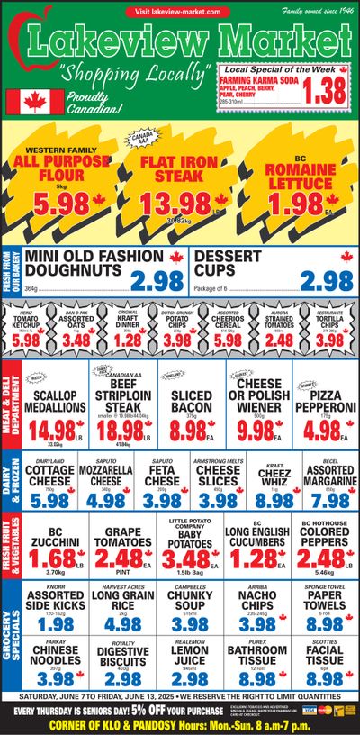 Lakeview Market Flyer June 7 to 13