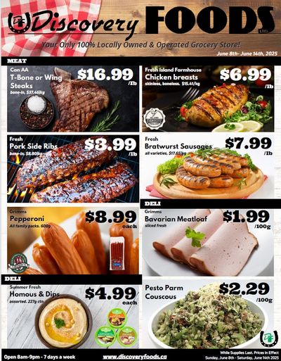 Discovery Foods Flyer June 8 to 14