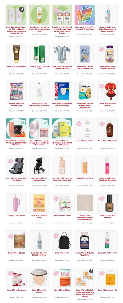 Well.ca Weekly Sales June 9 to 15