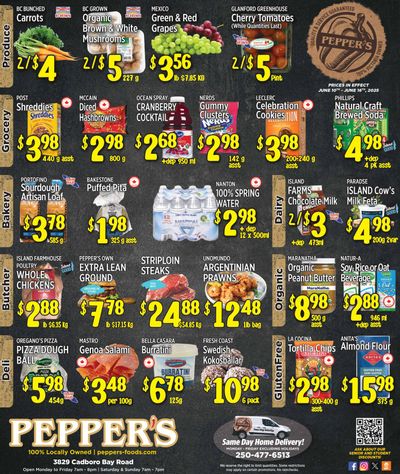 Pepper's Foods Flyer June 10 to 16