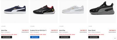 PUMA Canada Semi-Annual Sale: Save up to 60% Off + EXTRA 20% Off Using Promo Code PUMA Canada Semi-Annual Sale: Save up to 60% Off + EXTRA 20% Off Using Promo Code