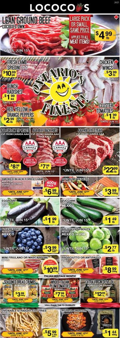 Lococo's Flyer June 11 to 15