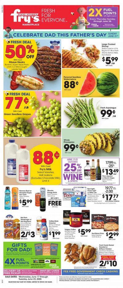 Fry’s Weekly Ad & Flyer June 17 to 23
